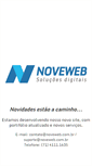 Mobile Screenshot of noveweb.com.br